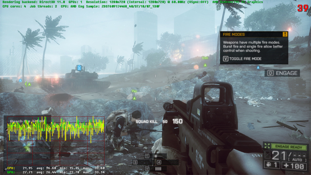 BF4 Test case #1 - Direct3D 11 Test Case 1 DX