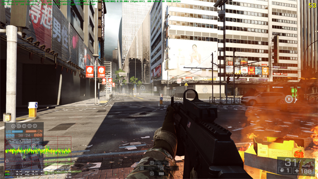 BF4 Test case #2 - Direct3D 11 BF4 Test case #2 - Direct3D 11