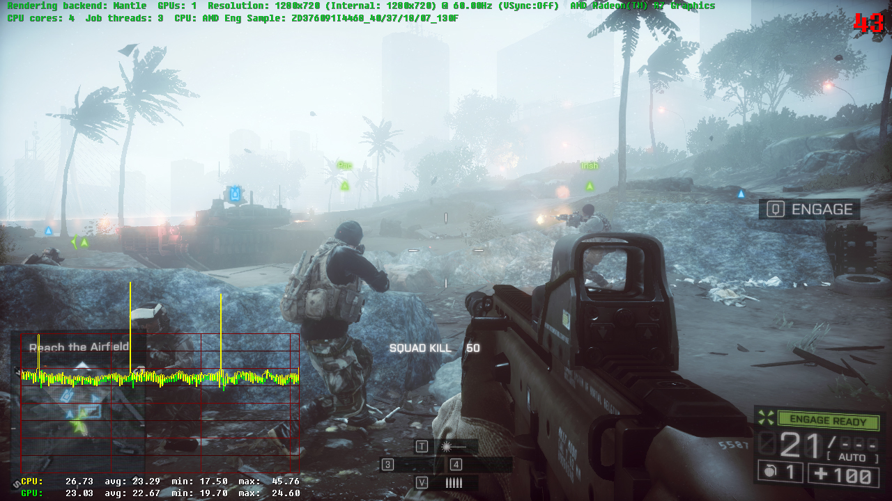 Mantle теперь доступен в Battlefield 4 - News - Battlelog / Battlefield 4