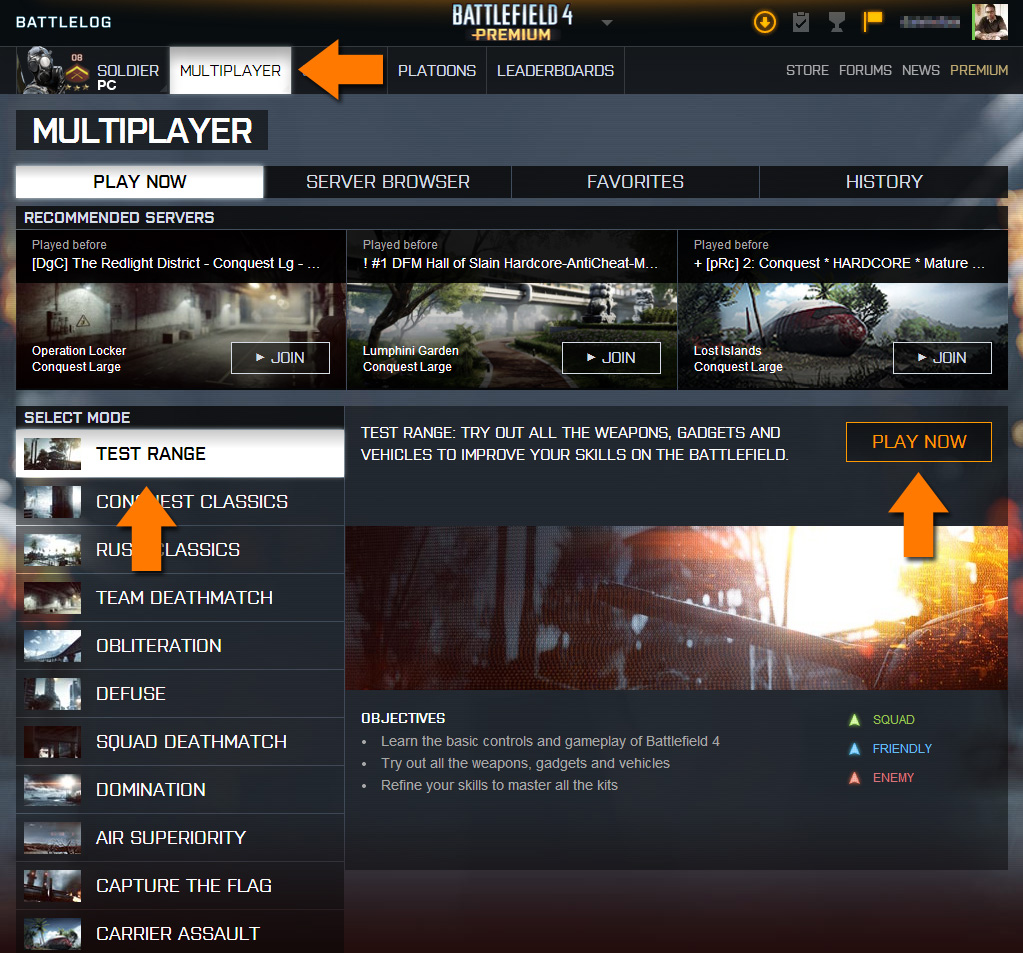 More details on Battlefield 4's Battlelog service