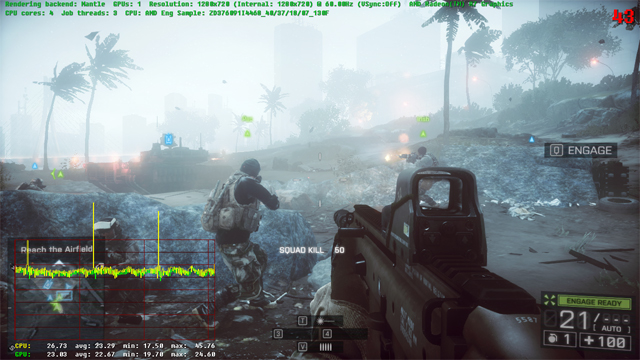 BF4 Test case #1 - Mantle