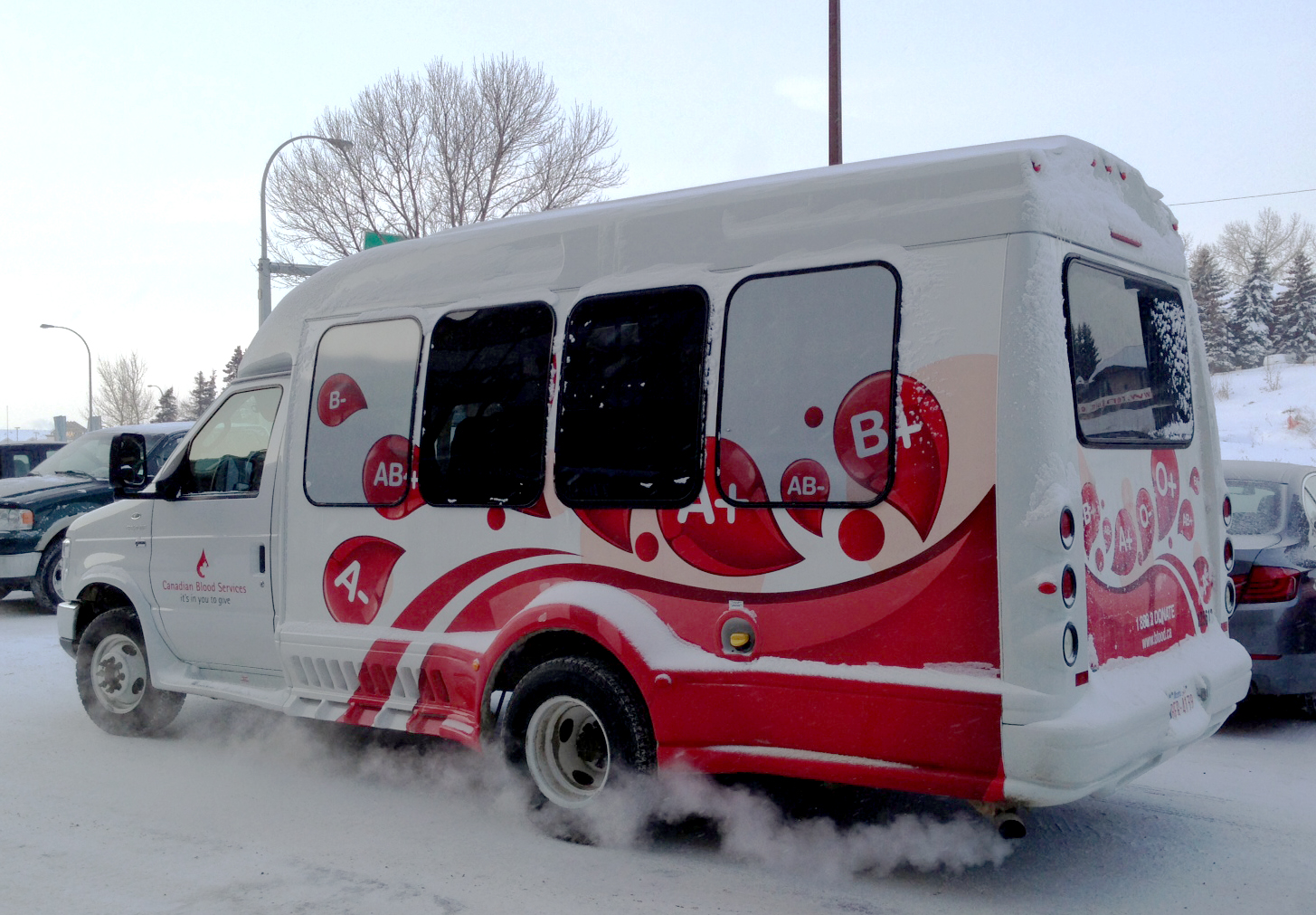 The Life Bus picked us up from the BioWare Edmonton Studio on a cold, December morn, and then it was off to the harvest. The weather was frigid, but spirits were high—at first from sugar, and then later, blood loss. 