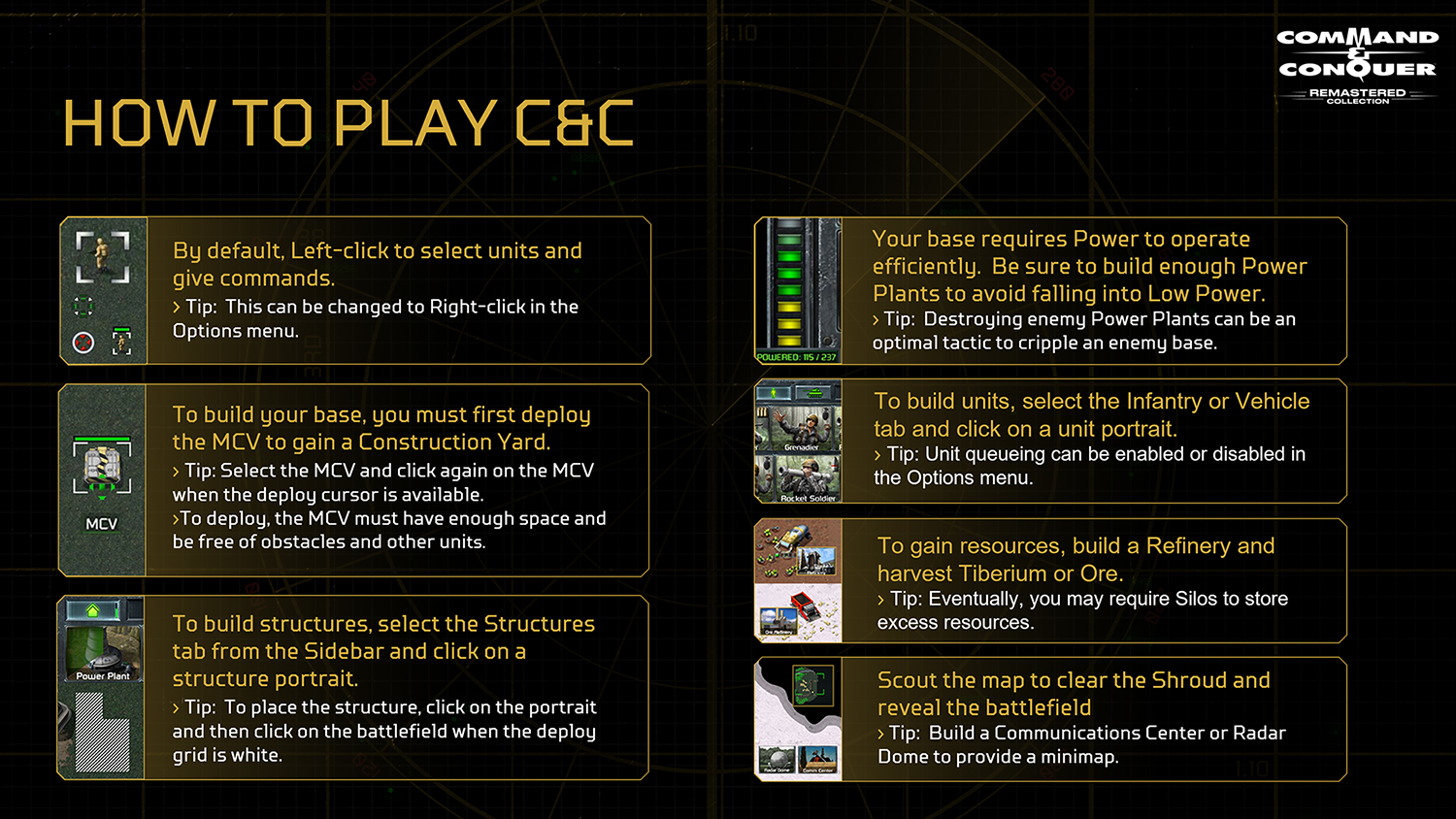 supreme commander keyboard shortcuts