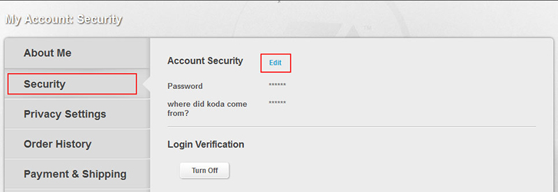 Turn on Origin / FUT Account Login verification