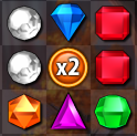Multiplier gem in Bejeweled Blitz