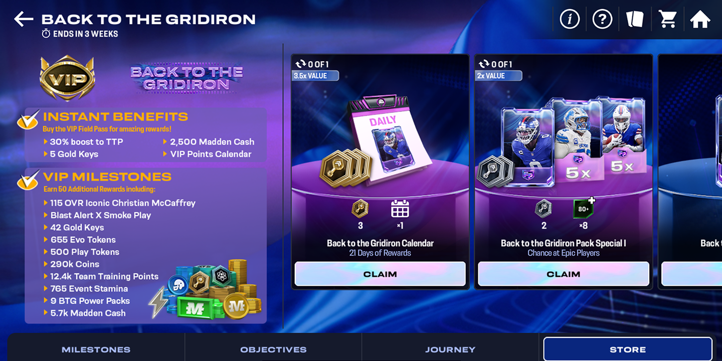 Back to the Gridiron