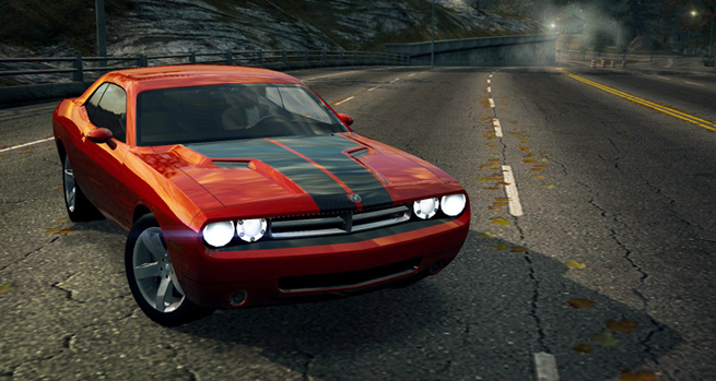 The Dodge Challenger Concept first appeared in Need for Speed Carbon ...