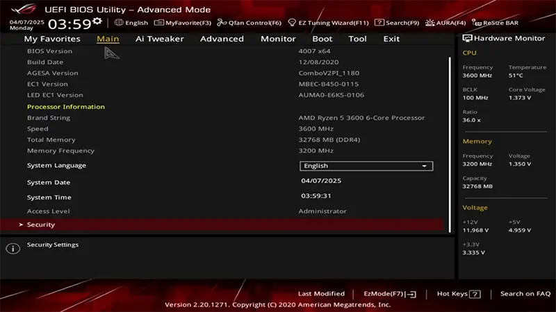 The Advanced options window, highlighting the UEFI Firmware Settings option.