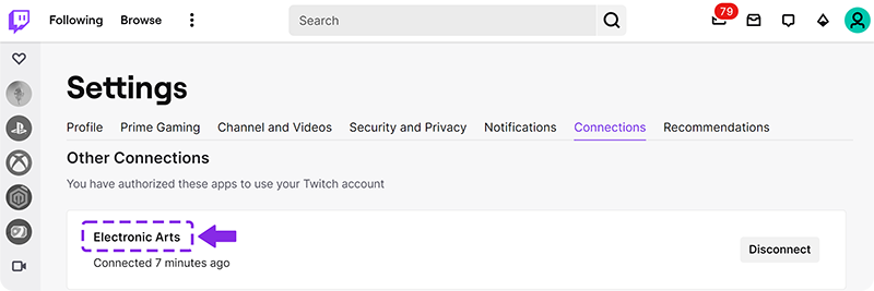 How to Connect Twitch to Ea Account 