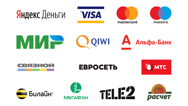 Bancos suportados pelo Yandex