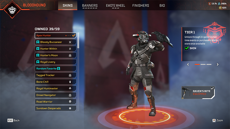 Apex Legends - Missing Mythic items in Apex Legends™