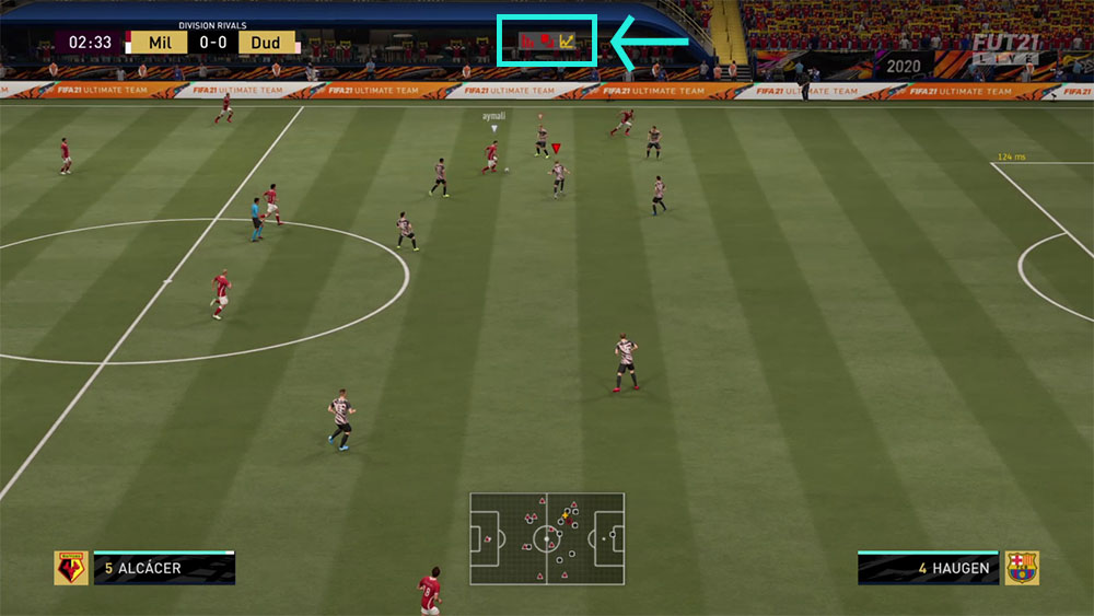 FIFA 21 Connection indicators