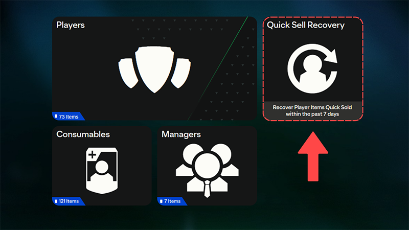 EA FC 24 quick sell recovery: how to easily recover player items