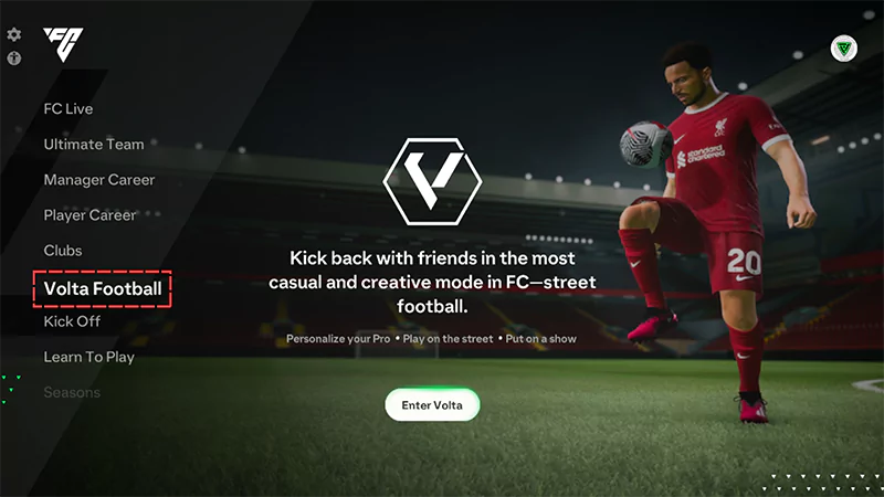 EA SPORTS FC 24 - How to play VOLTA FOOTBALL™ on Nintendo Switch™