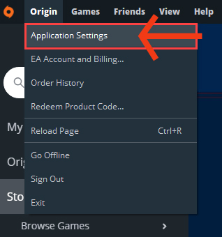 how do you restart the origin client