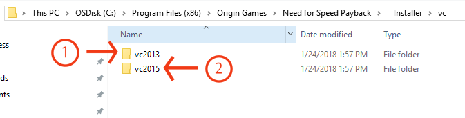 Origin Originでのvc および Dllのエラー