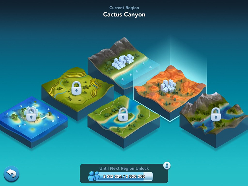 Simcity Buildit All About Regions In Simcity Buildit