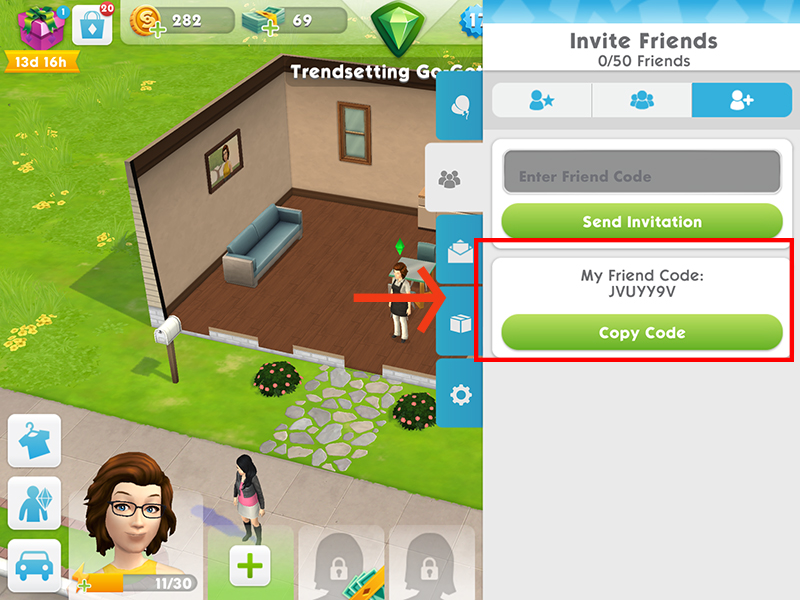 The Sims Mobile - Recursos Sociais no The Sims Mobile