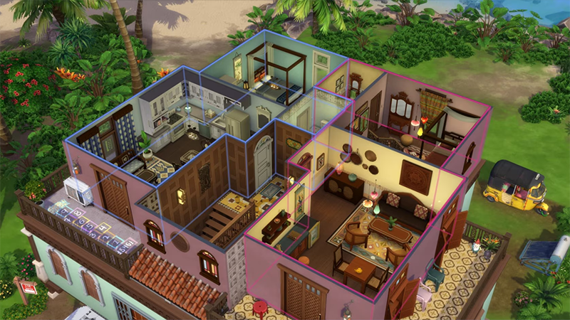 how to place rental lots in sims 4