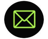 Envelope as Inbox icon.